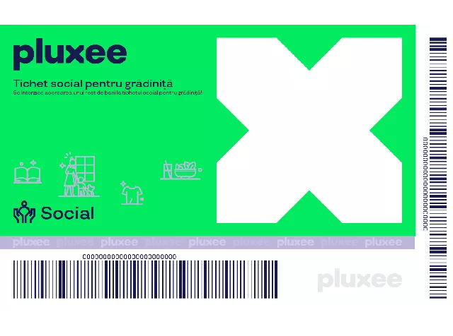 tichet social gradinite - Pluxee Social